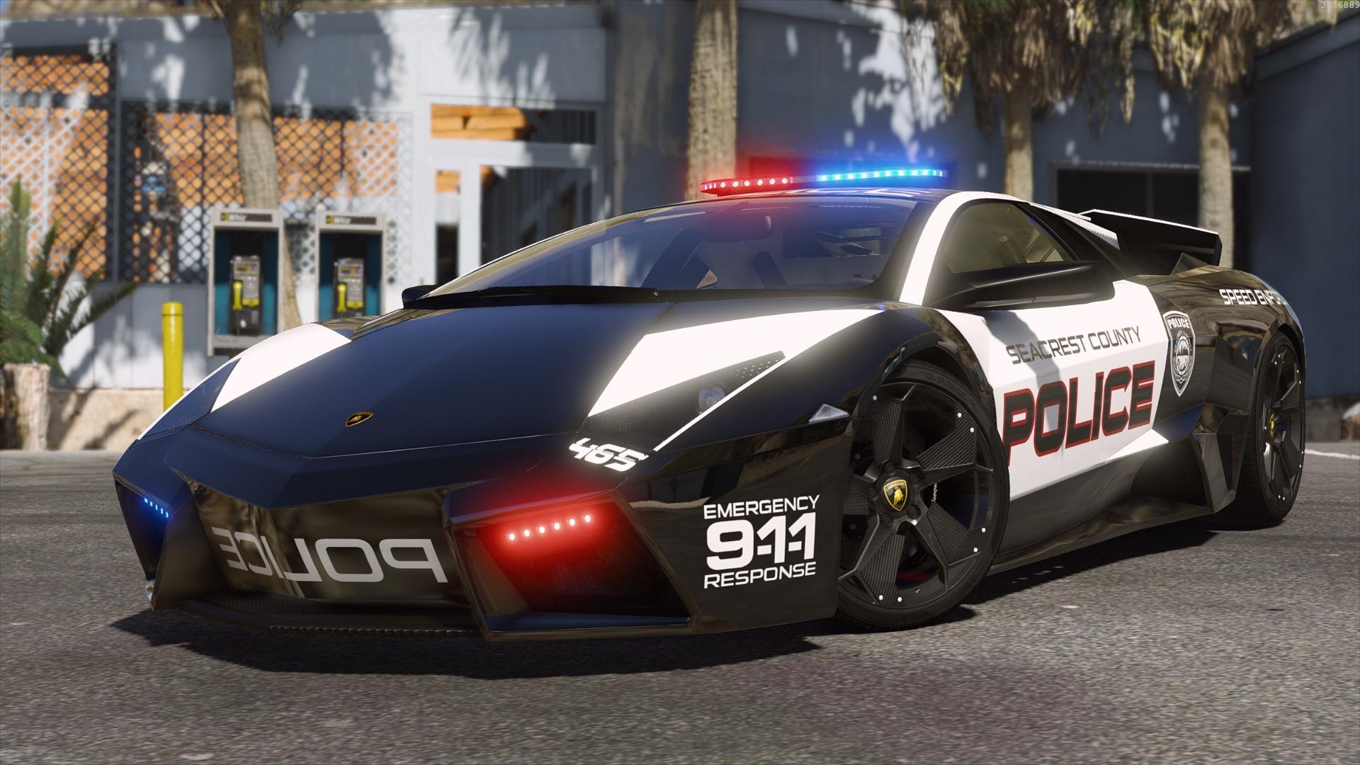 Lamborghini Reventon | Hot Pursuit Police | AUTOVISTA [Add-On / Replace